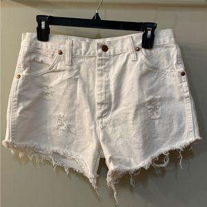 Retro wrangler shorts